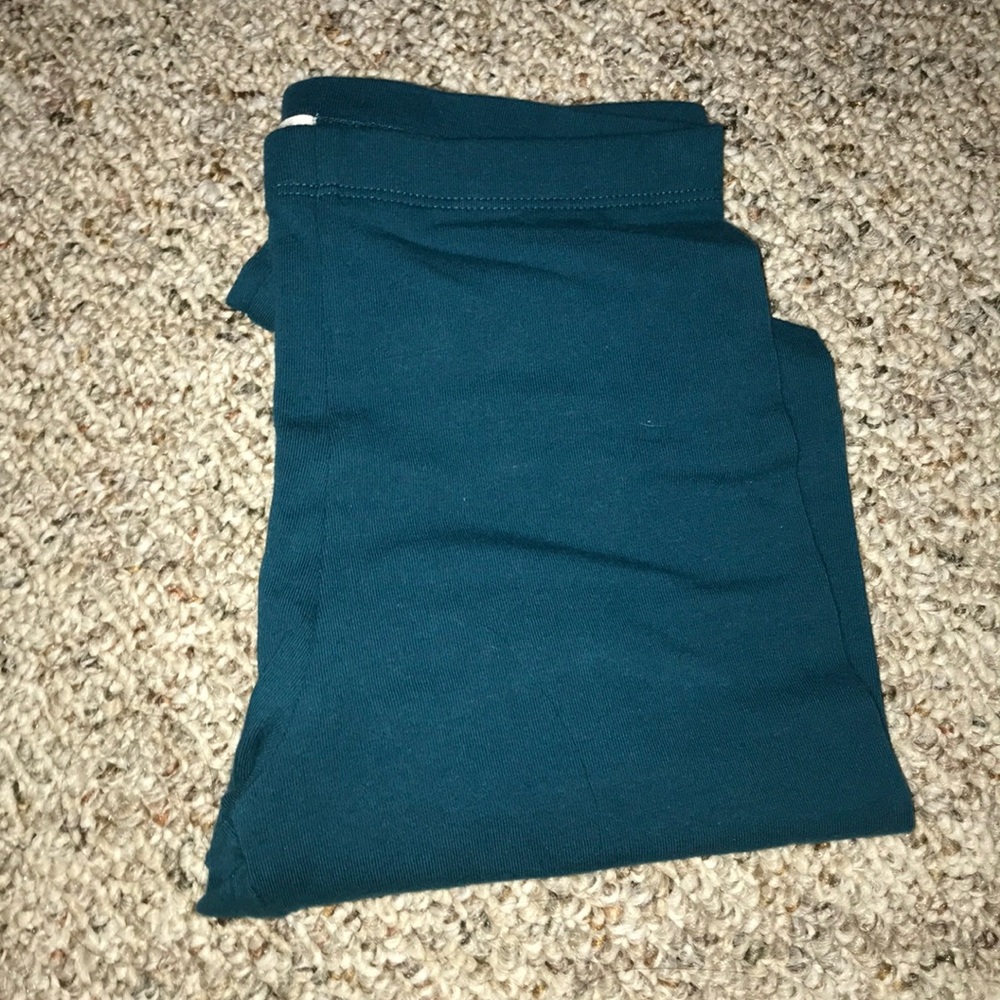turquoise leggings